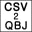 CSV2QBJ 4.0.259 32x32 pixels icon