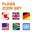 Flags Icon Set 1.0 32x32 pixels icon