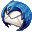 Mozilla Thunderbird 125.0 / 115.11.0 / 127.0b3 Beta 3 / 128.0a1 Daily 32x32 pixels icon