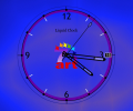 7art Liquid Clock ScreenSaver Скриншот 0