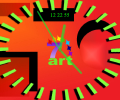 7art Pifagor Clock ScreenSaver Скриншот 0