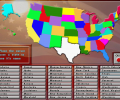 Animated States and Capitals Скриншот 0
