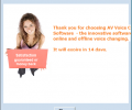 AV Voice Changer Software Скриншот 2