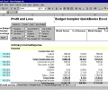 Budget Compiler QuickBooks Excel Скриншот 0