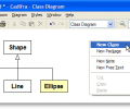 Cadifra UML Editor Скриншот 0