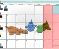 Chameleon Calendar Скриншот 0
