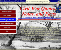 Civil War Quotes, Notes, and Facts Скриншот 0