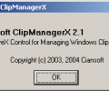 ClipManagerX Скриншот 0