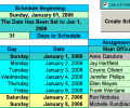 Create Floor Schedules for Your Agents Скриншот 0