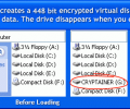 Cryptainer LE Free Encryption Software Скриншот 0