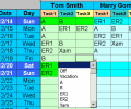Employee Task Scheduling for One Year Скриншот 0