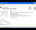 Recovery for Excel Скриншот 0
