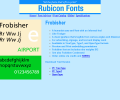 Frobisher Font Type1 Скриншот 0
