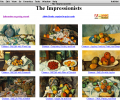 Great Works of Art/The Impressionists Скриншот 0