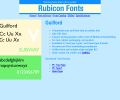 Guilford Font Type1 Скриншот 0