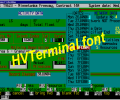 HVTerminal TrueType Terminal Font Скриншот 0