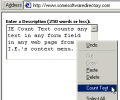 IE Count Text Screenshot 0