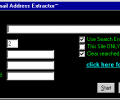 Internet Email Address Extractor Скриншот 0