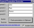 Keyword Permutation Generator Скриншот 0