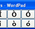 LangPad - Italian Characters Скриншот 0