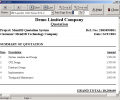 MemDB Quotation System Screenshot 0