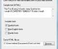 FontList Скриншот 0