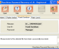 Peachtree Password Recovery Скриншот 0
