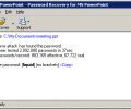 Powerpoint Password Recovery Key Screenshot 0