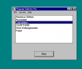 Program Selector Pro 98/ME Скриншот 0