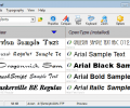 Typograf font manager Скриншот 0