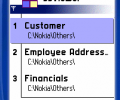 Mobile Database Viewer(Access,xls,Oracle)for S60 Скриншот 0