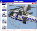 3D Kit Builder (Police Helicopter 2) Скриншот 0