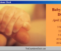 T-Minus Baby's Due Date Countdown Скриншот 0