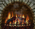 3D Realistic Fireplace Screen Saver Скриншот 0