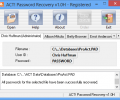 ACT Password Recovery Скриншот 0