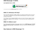 MSN Messenger 7.5 InfoPack Скриншот 0