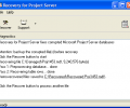 Recovery for Project Server Скриншот 0