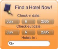 HotelSearch Yahoo! Widget Скриншот 0