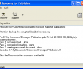 Recovery for Publisher Скриншот 0