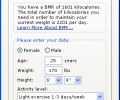 Basal Metabolic Rate Calculator Скриншот 0