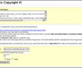 Dynamic Copyright It! Скриншот 0
