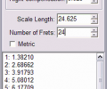 Fret Calculator Скриншот 0