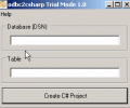 odbc2csharp Скриншот 0