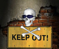 Keep Out Screen Saver Скриншот 0