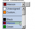Color ComboBox ActiveX Control Скриншот 0