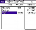 RMRBank for Palm Handhelds Скриншот 0