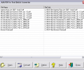AAA PDF to Text Batch Converter Скриншот 0