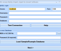 MS Access MySQL Import, Export & Convert Software Скриншот 0