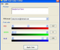 MSN Font Color Editor Скриншот 0