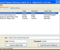 Password Recovery Engine for Internet Explorer Скриншот 0